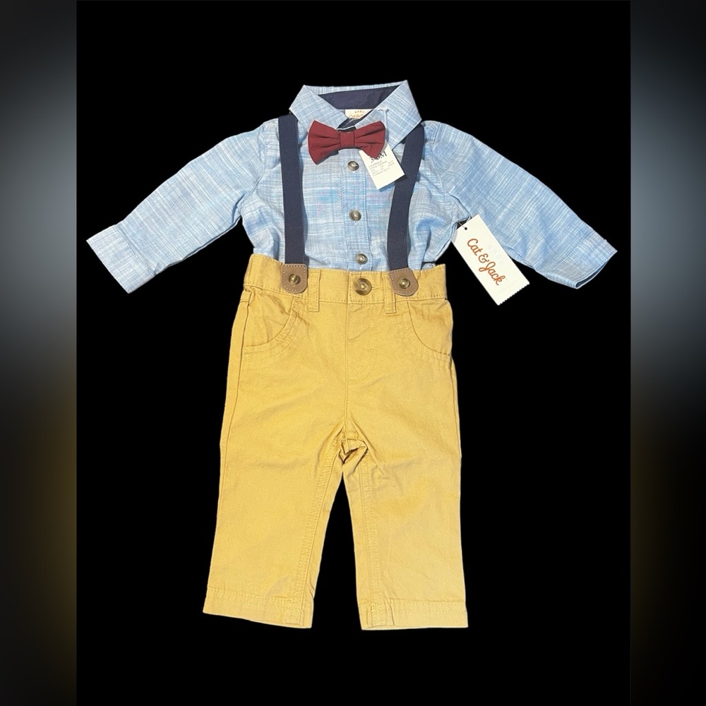 Cat & Jack Baby Boy Gentlemen Outfit